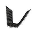 Dry Carbon Fibre Steering Wheel V-Cover for Tesla Model 3 Highland - acetesla