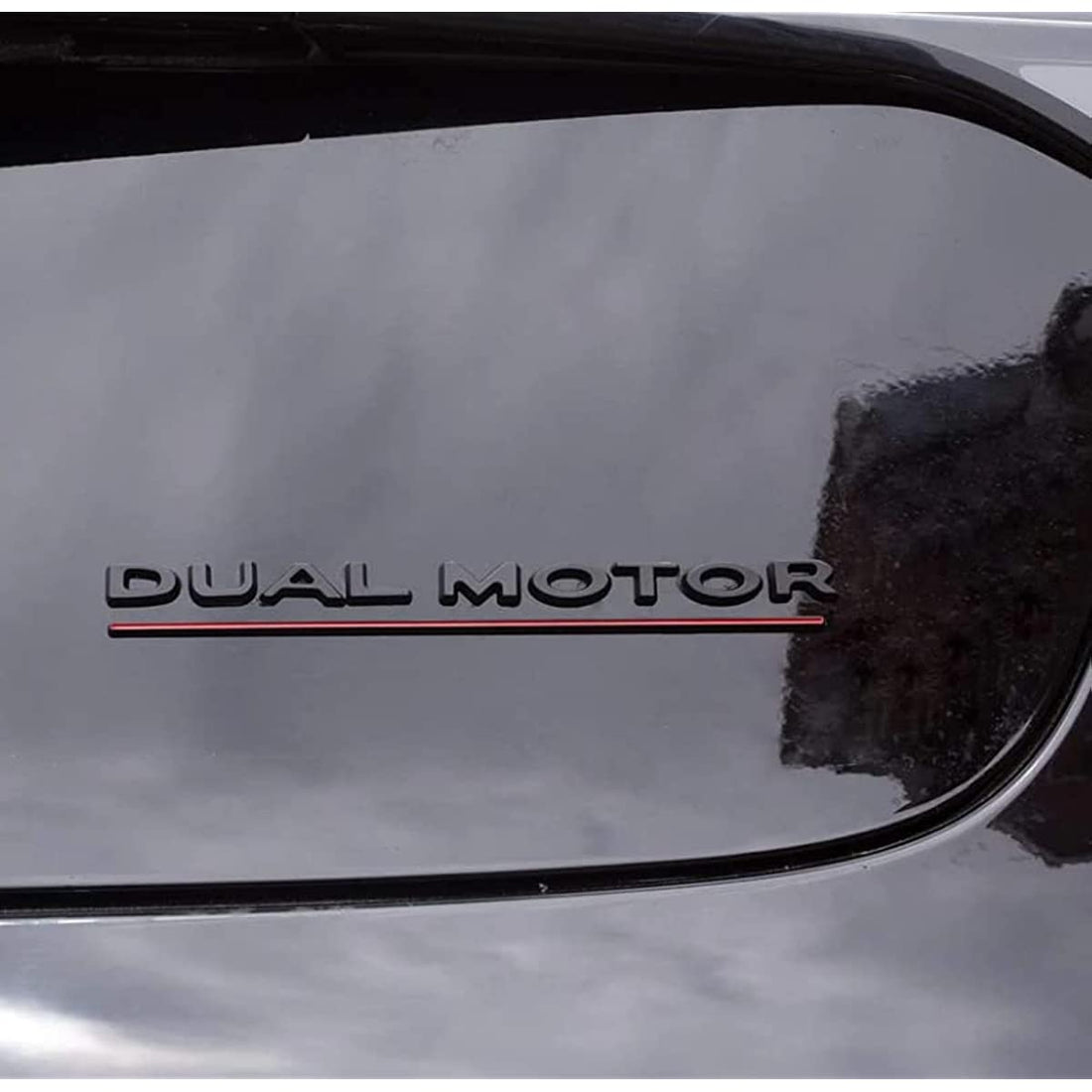 DUAL MOTOR EMBLEM for Tesla - acetesla