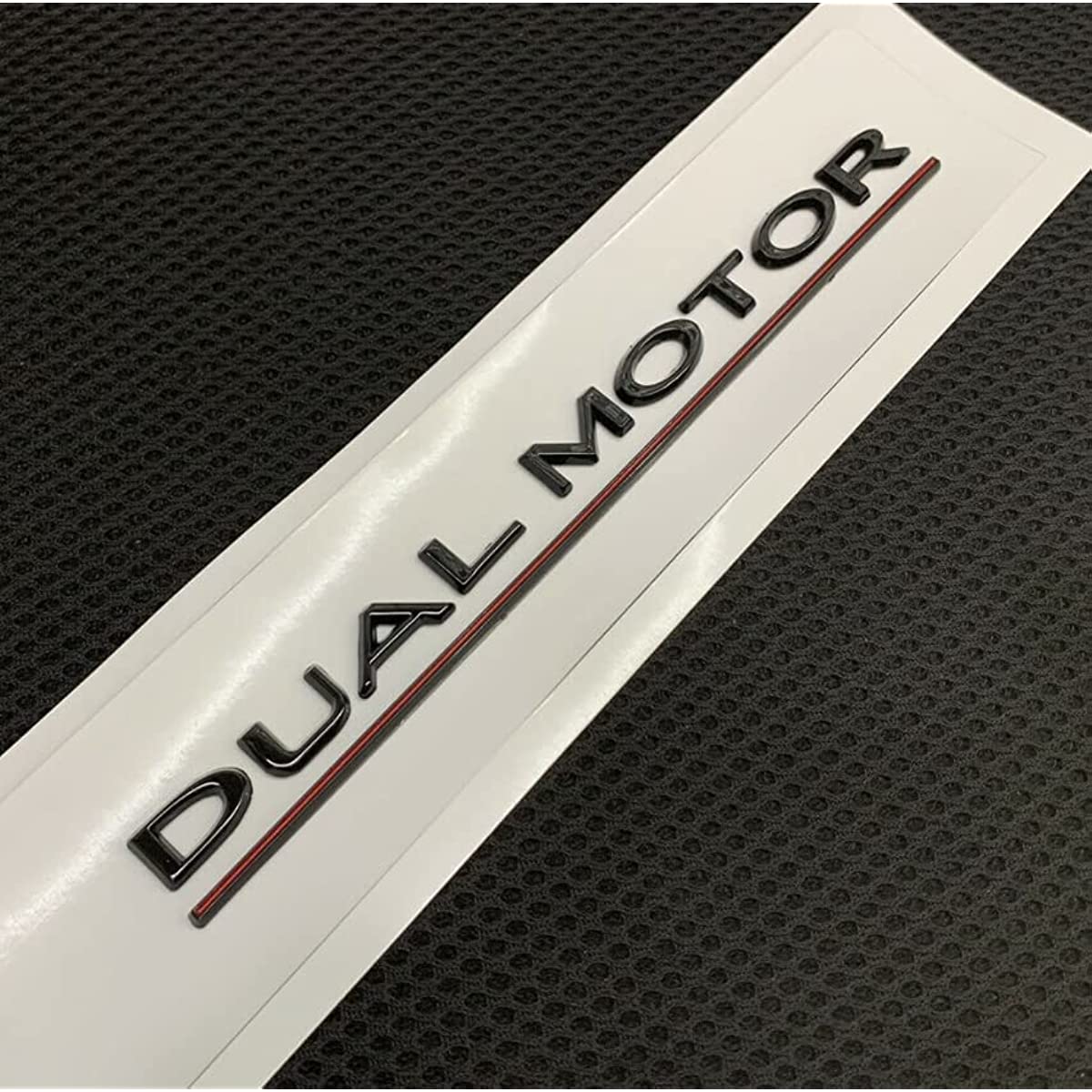 DUAL MOTOR EMBLEM for Tesla