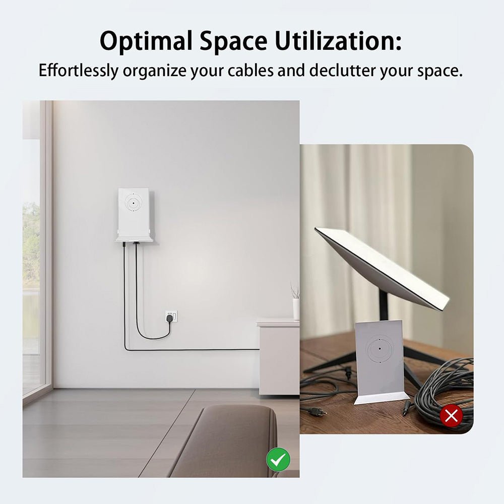 Durable ABS Wall Mount for Starlink Gen 2 Router - acetesla