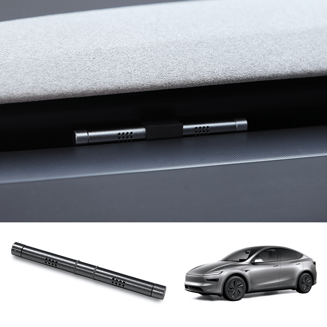 Embedded Car Aromatherapy Stick & Scent Wicks for Tesla Model Y Juniper 2025+ - acetesla
