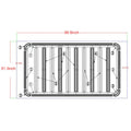 EVBASE Rivian R1T/R1S Roof Rack Rooftop Cargo Carrier Bolt-on Platform - acetesla