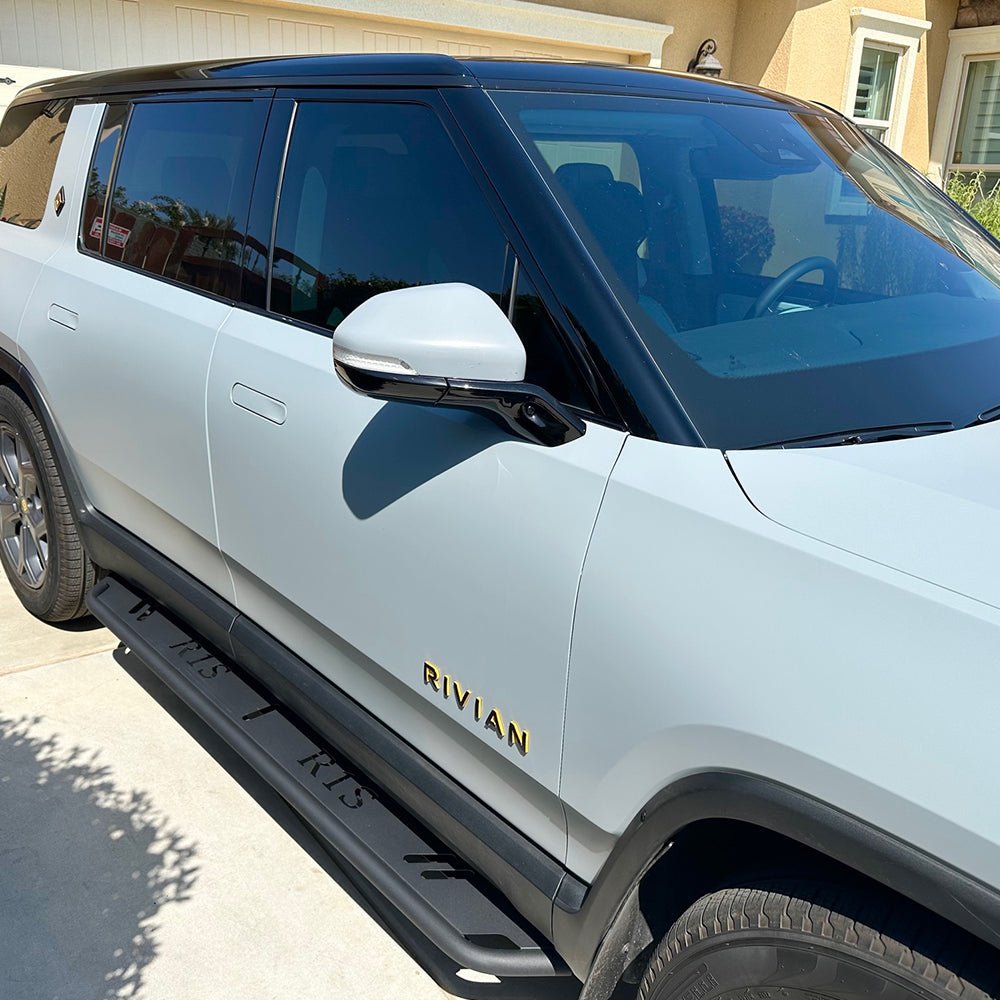 EVBASE RIVIAN R1T/R1S Running Board Side Steps Nerf Bars Rivian Exterior Accessories - acetesla