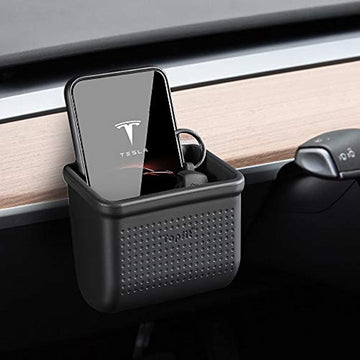 Aufbewahrungsbox für vordere Klimaanlagenentlüftung für Tesla Model 3 / Y