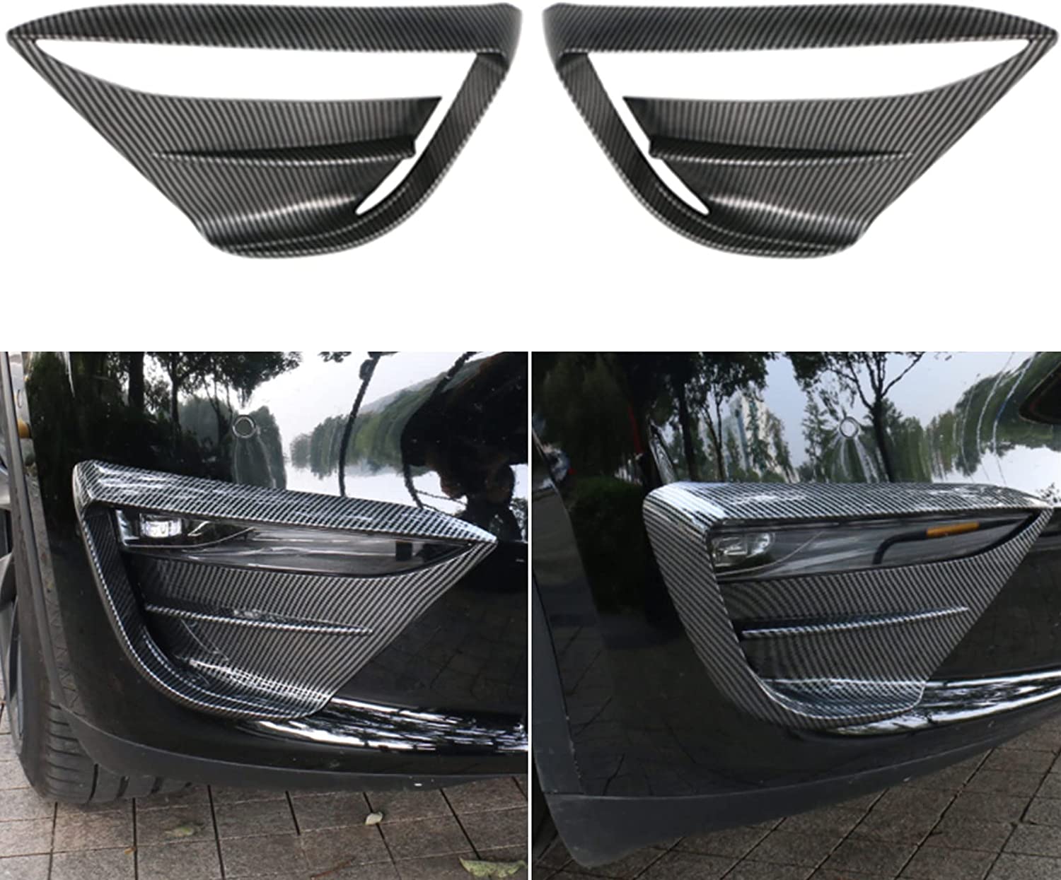 Front Fog Lamp Cover suitable for Tesla Model Y 2020-2023 - acetesla