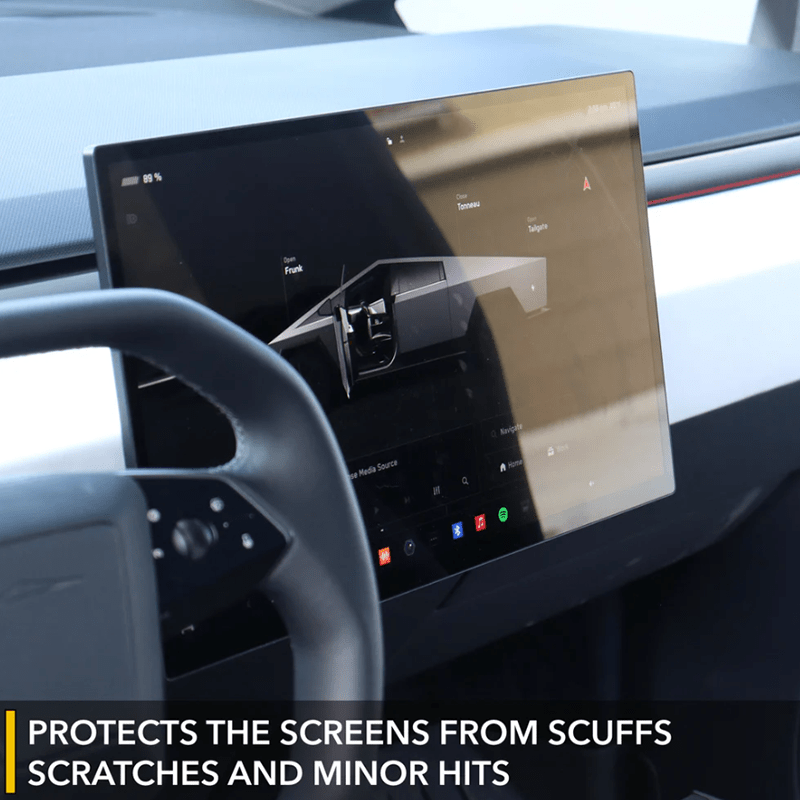 Front & Rear Screen Protector for Cybertruck - acetesla