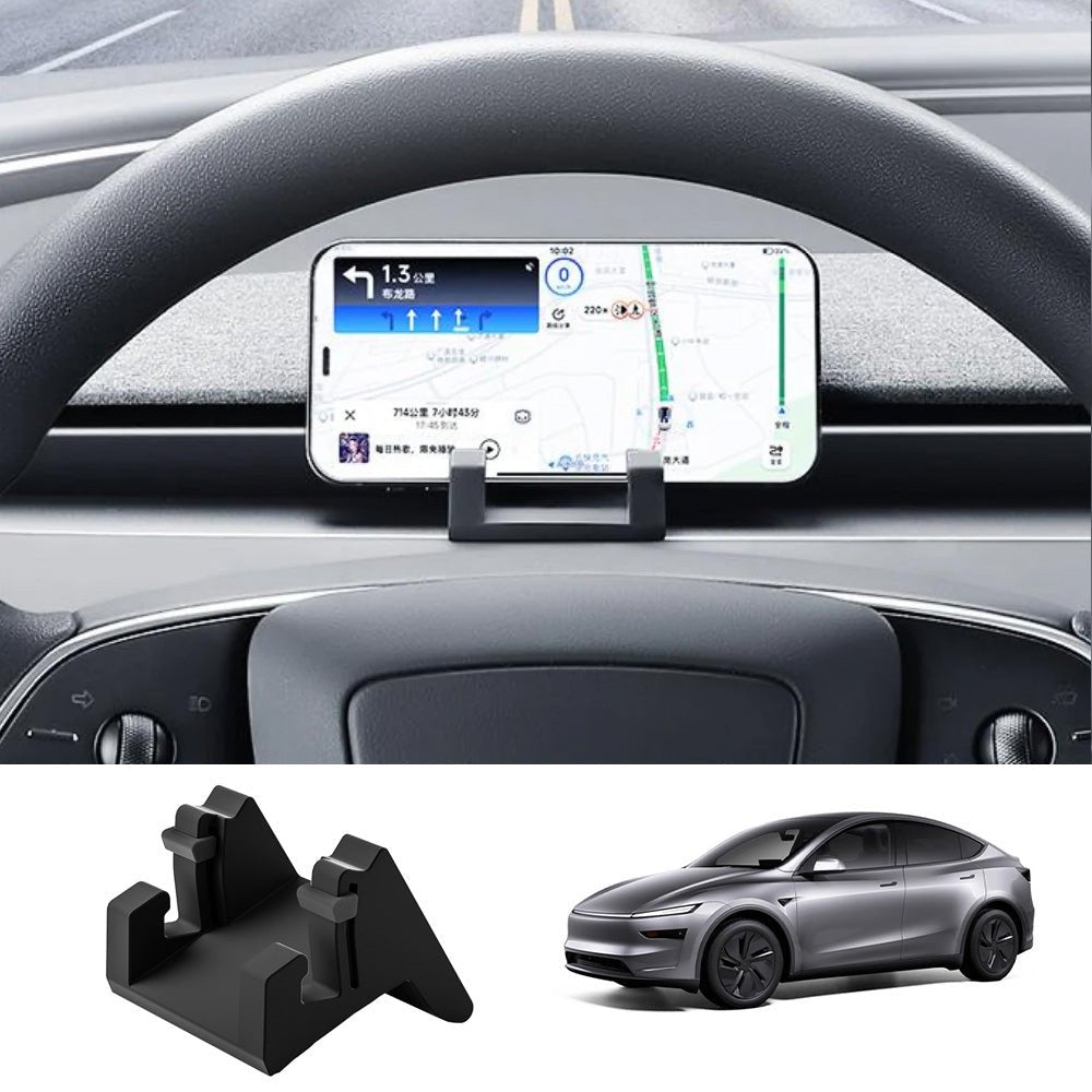 Liquid Silicone Air Vent Phone Holder for Tesla Model Y Juniper 2025+ - acetesla