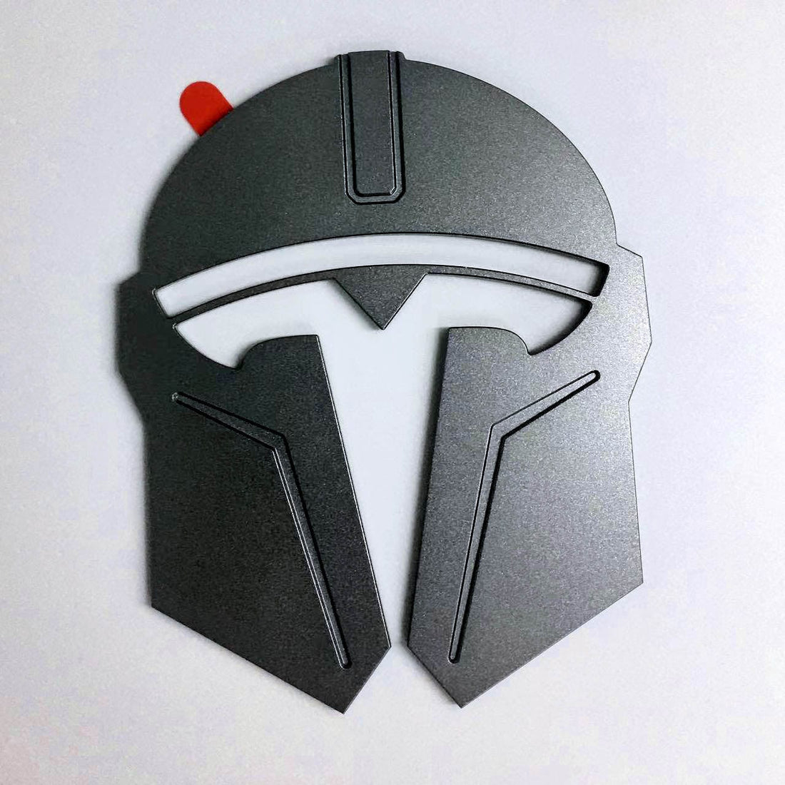 MADALORIAN STAR WARS TESLA EMBLEM BADGE FOR MODEL 3 & Y