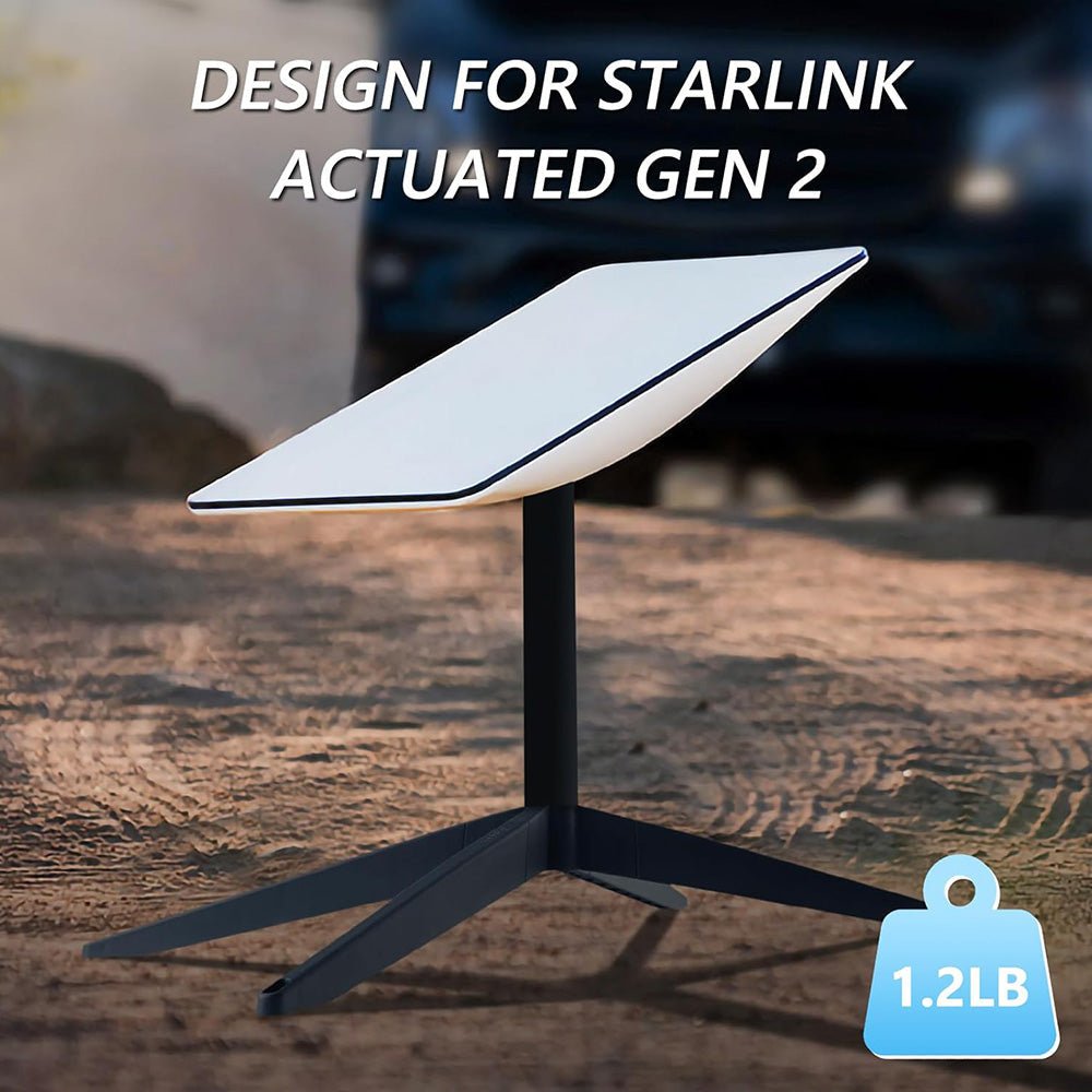 Magnetic Detachable Ground Mount for Starlink Gen 2 Dish - acetesla