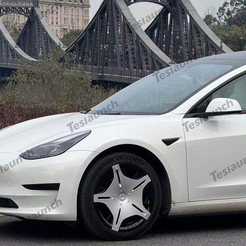 Maybach Style Wheel Hubcap For Tesla Model 3 2017 - 2023.09 18'' Wheels (4PCS) - acetesla