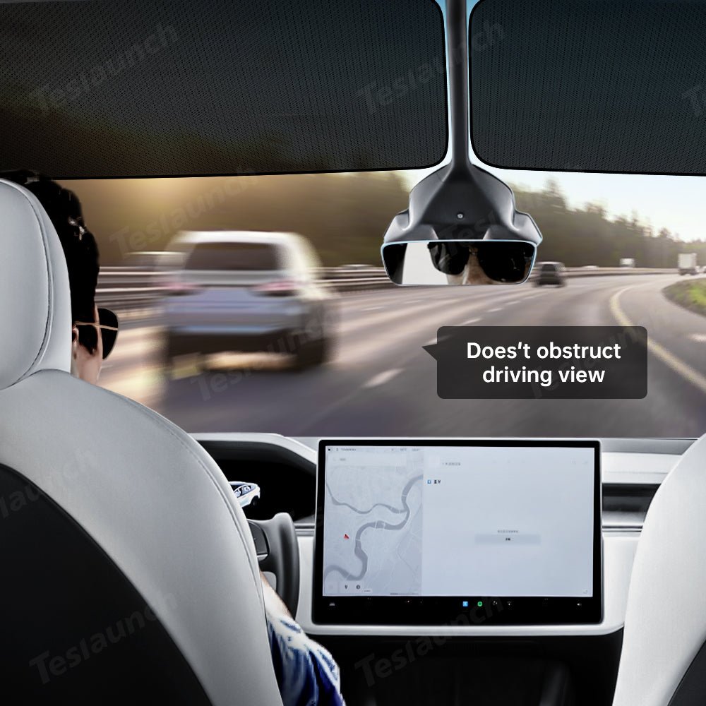 Mesh Electrostatic Adsorption Sunroof Sunshade for Tesla Model X Front Sunroof - acetesla