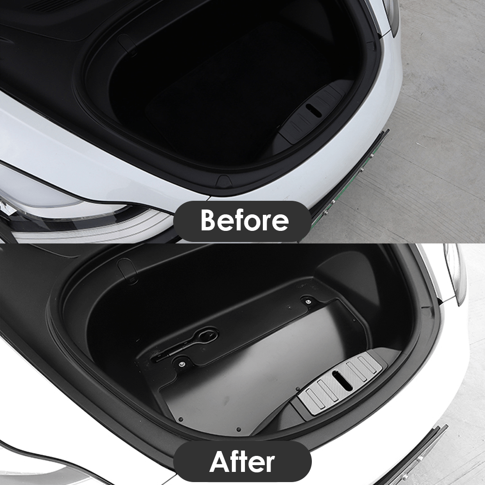 Model 3 Front Trunk Stainless Steel Protective Cover - acetesla