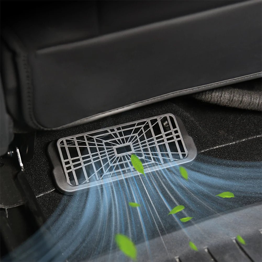 Model 3 Highland Protective Cover for Air Outlet Under Seat Console Outlet Protector Grille (2PCS) - acetesla
