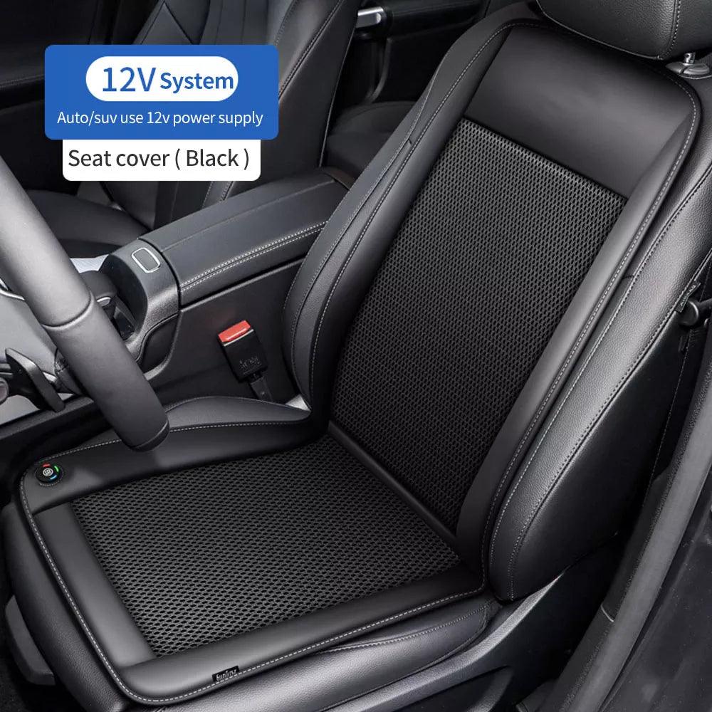 Model 3/Y 12V Car Ventilating Cushion Cooling Car Seat Cover for Tesla(2017 - 2024) - acetesla