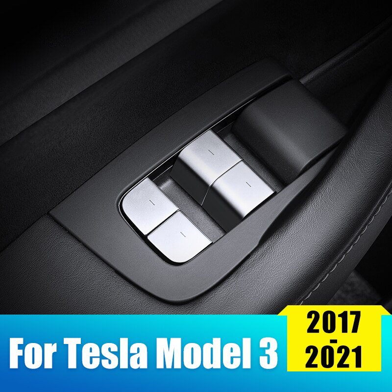 Model 3/Y Door Button Glass Lifting Patch for Tesla(2017 - 2023) - acetesla