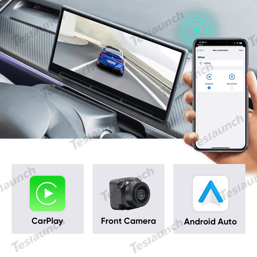Model 3/Y F9 9 Inches Touch Screen Carplay/Android Auto Smart Dashboard - acetesla