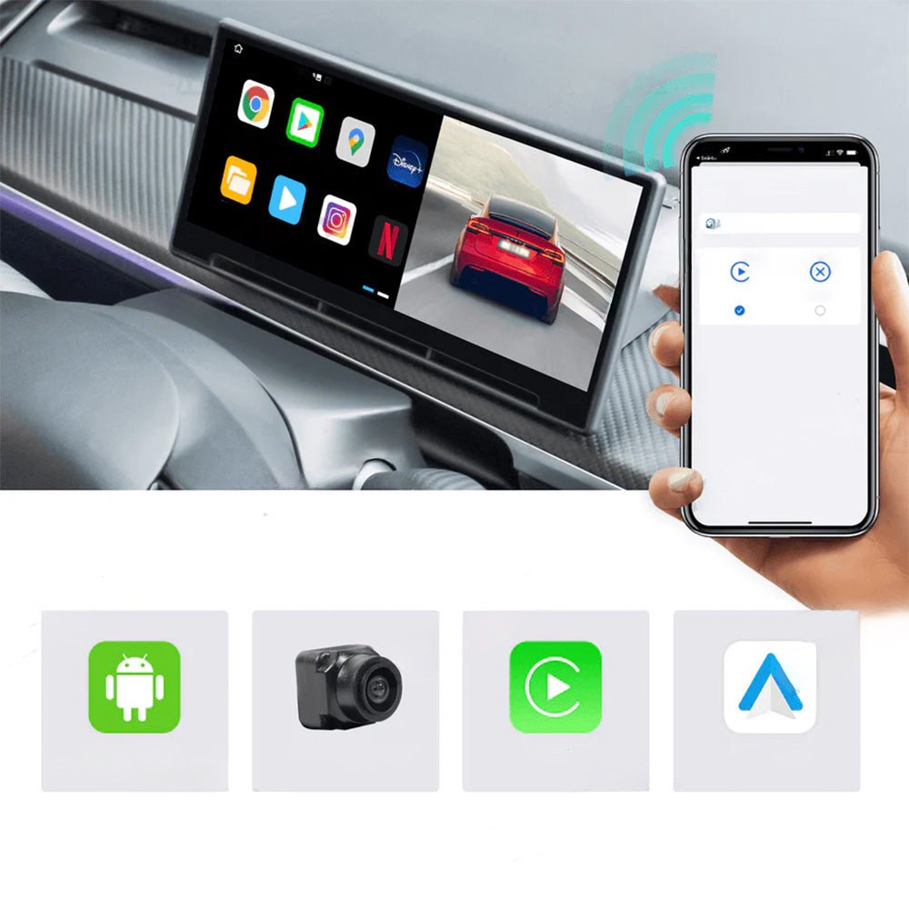 Model 3 Y F9 9 Inches Touch Screen Carplay Android Auto Smart Dashboar model-3-y-f9-9-inches-touch-screen-carplay-android-auto-smart-dashboar
