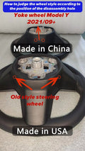 Model 3/Y Full Carbon Fiber Yoke Steering Wheel - acetesla