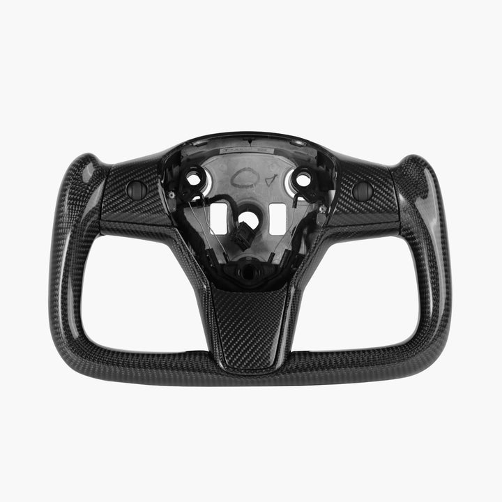Model 3/Y Full Carbon Fiber Yoke Steering Wheel - acetesla