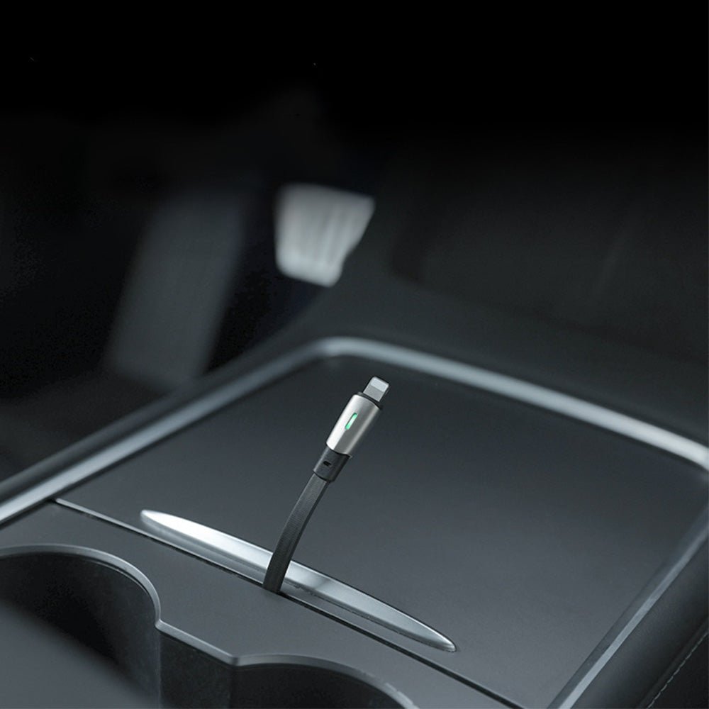 Model 3/Y/S/X Car Mobile Phone Charging Cable iPhone Type - C Fast Charging Cable Accessories for Tesla(2021 - 2024） - acetesla
