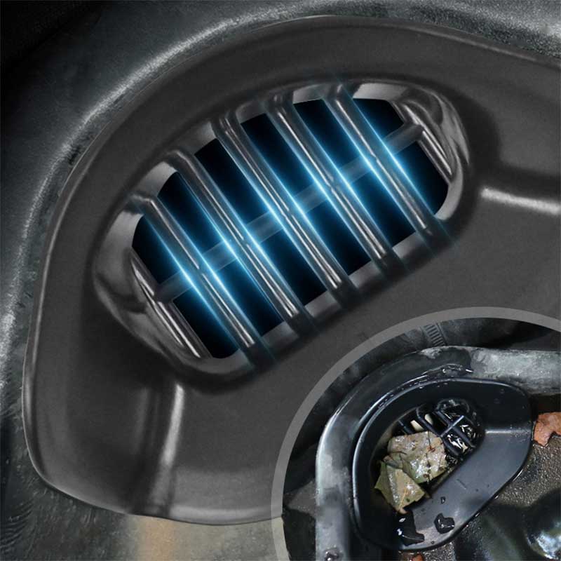 Model Y Engine Cabin Anti - Mud Cover for Engine Hood Water Channel Anti - Clogging Net 2 PCS For Tesla(2020 - 2024) - acetesla