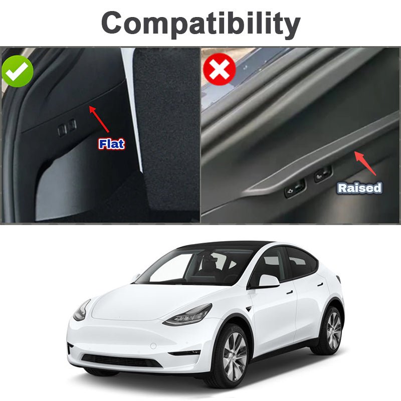 Model Y Retractable Rear Trunk Privacy Cargo Cover for Tesla(2020 - 2022) - acetesla