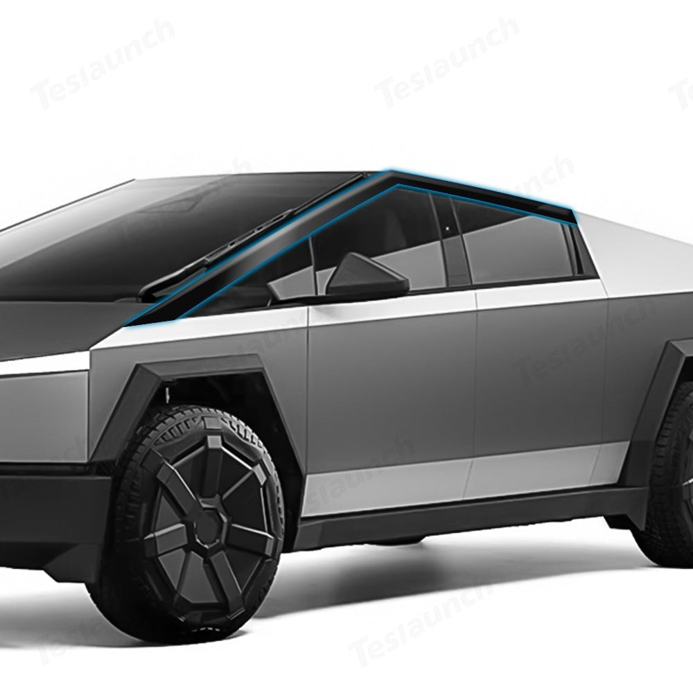 Pillar Delete Wrap for Cybertruck - acetesla