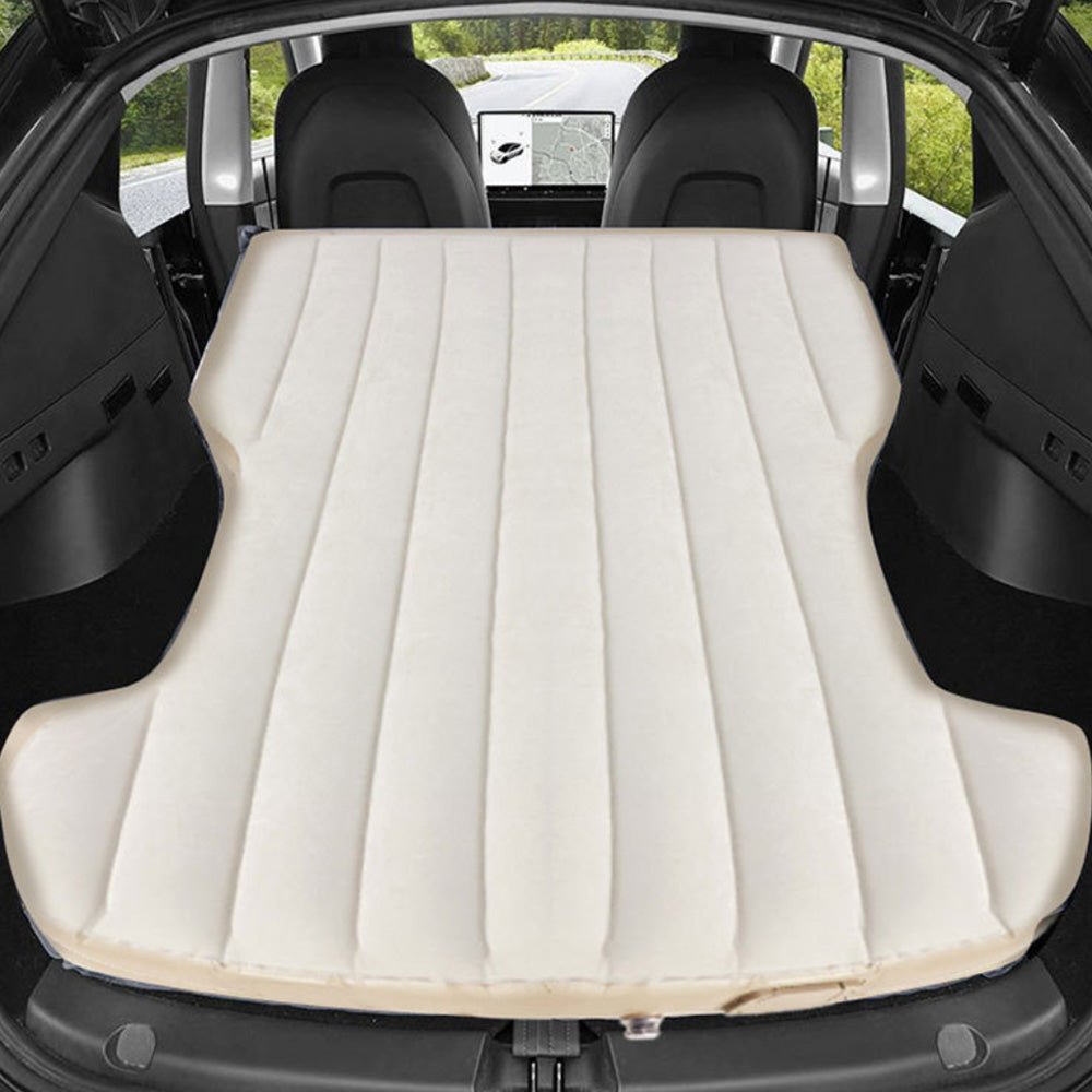 Portable Auto Inflatable Camping Mattress for Tesla Model Y - acetesla