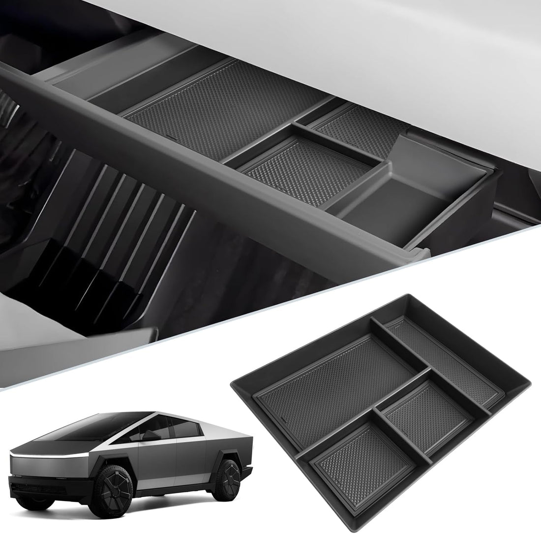 Premium Organizer Tray Glove Box Storage for Cybertruck - acetesla