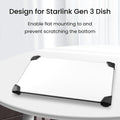 Protective Stand Pads Flat Mount for Starlink Gen 3 Dish (4 Pack) - acetesla
