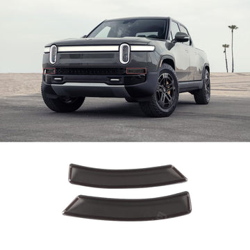 R1T Front Turn Signal Light Cover 2pcs Rivian R1T Exterior Light Accessories