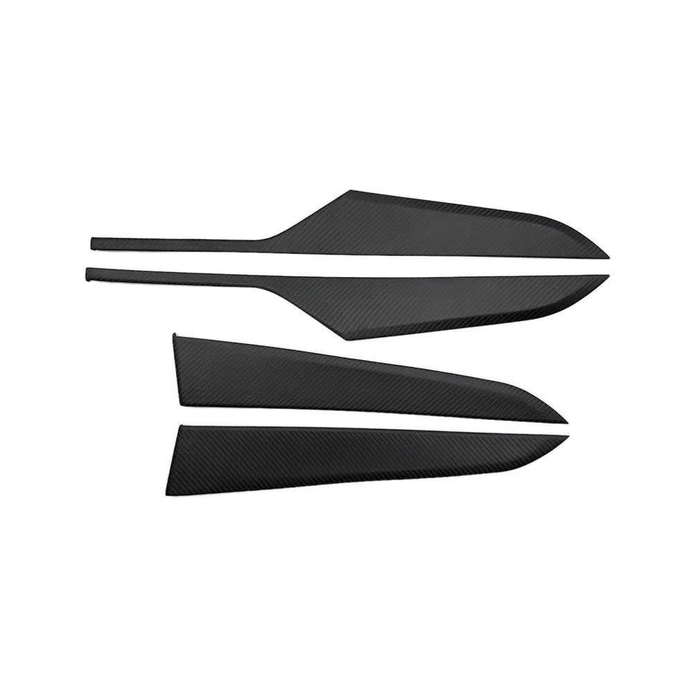 Real Carbon Fiber Door Trim for Tesla Model Y Juniper 2025+ - acetesla