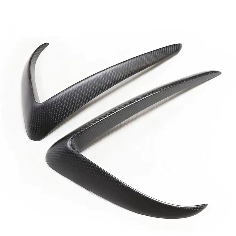 [Real Carbon Fiber] Fog Light Trim (2 Pcs) for Tesla Model X 2021+ - acetesla