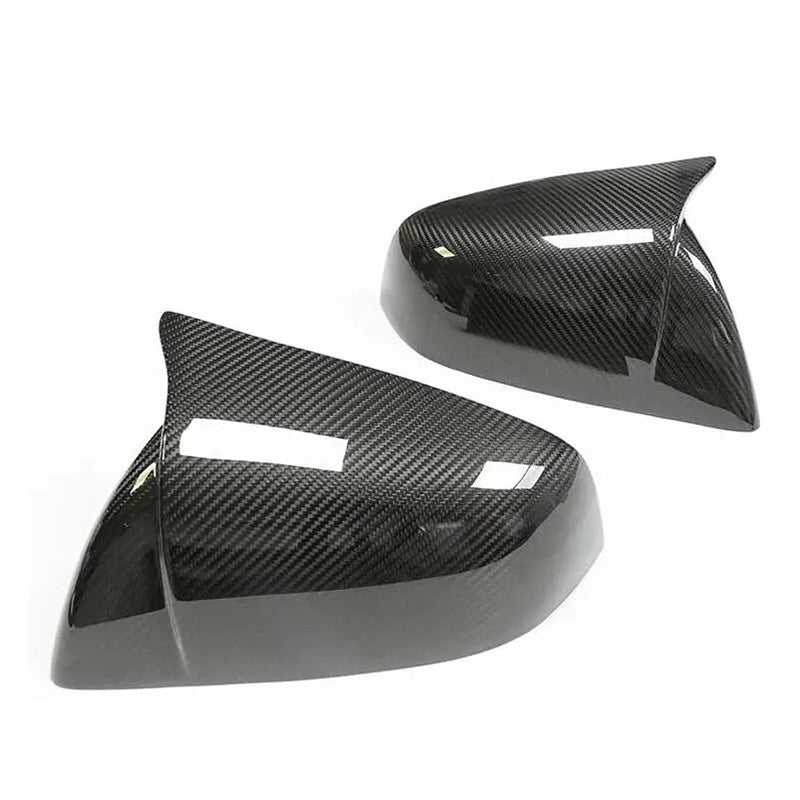 [Real Carbon Fiber] GT Style Rear View Mirrors Cover Cap for Tesla Model X 2015 - 2020 - acetesla