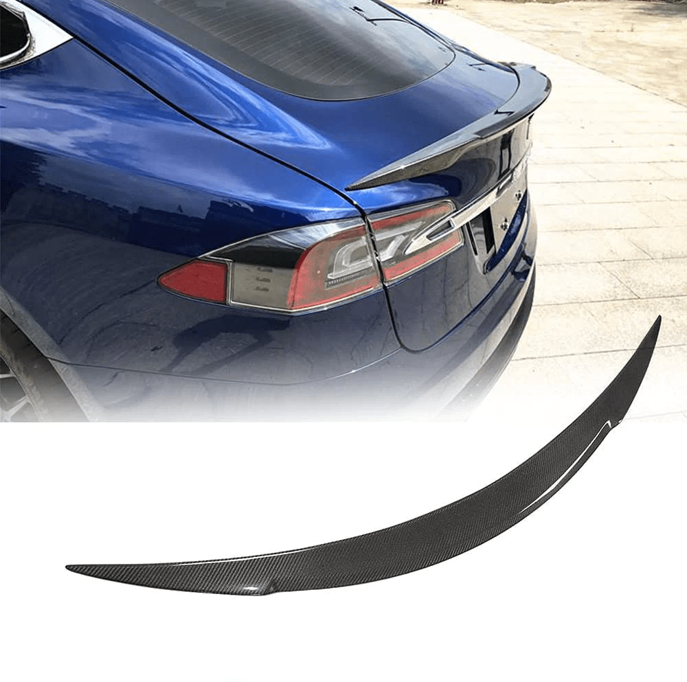 [Real Carbon Fiber] R - Style Spoiler for Tesla Model S 2014+ - acetesla
