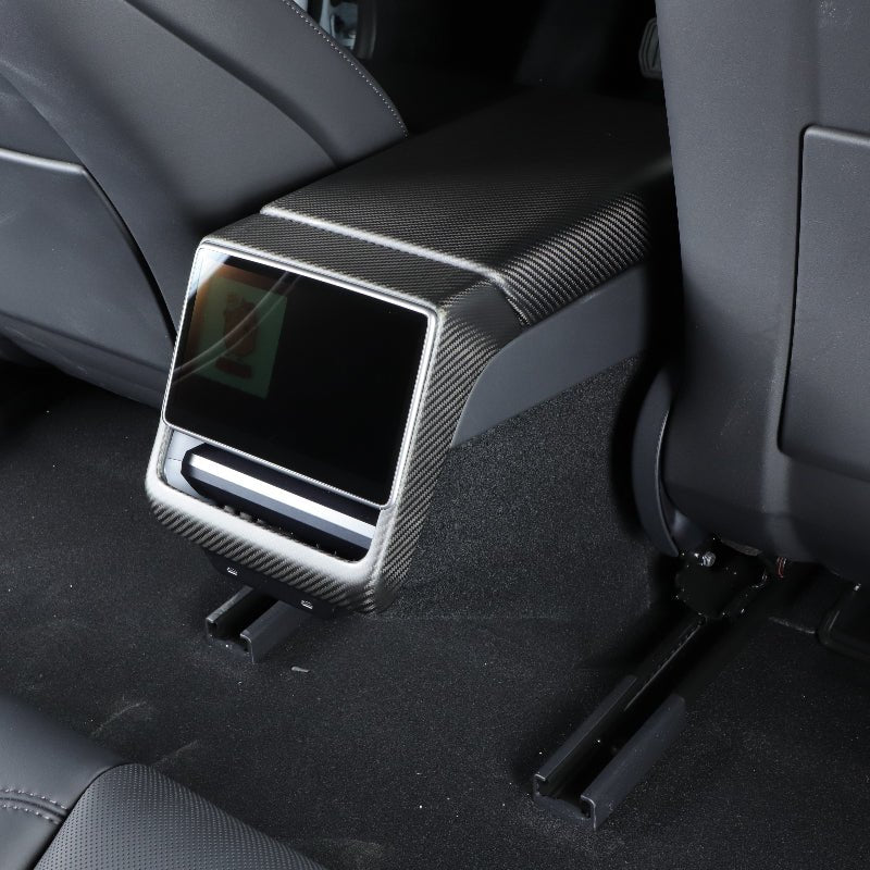 [Real Carbon Fiber] Rear AC Vent Cover for Tesla Model 3 Highland - acetesla