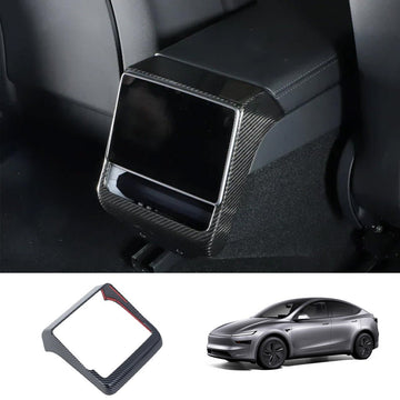 [Real Carbon Fiber] Rear AC Vent Cover for Tesla Model Y Juniper 2025+ - acetesla