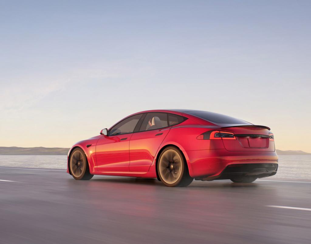 Real Carbon Fiber Spoiler for Tesla Model S 2020-2022 - acetesla