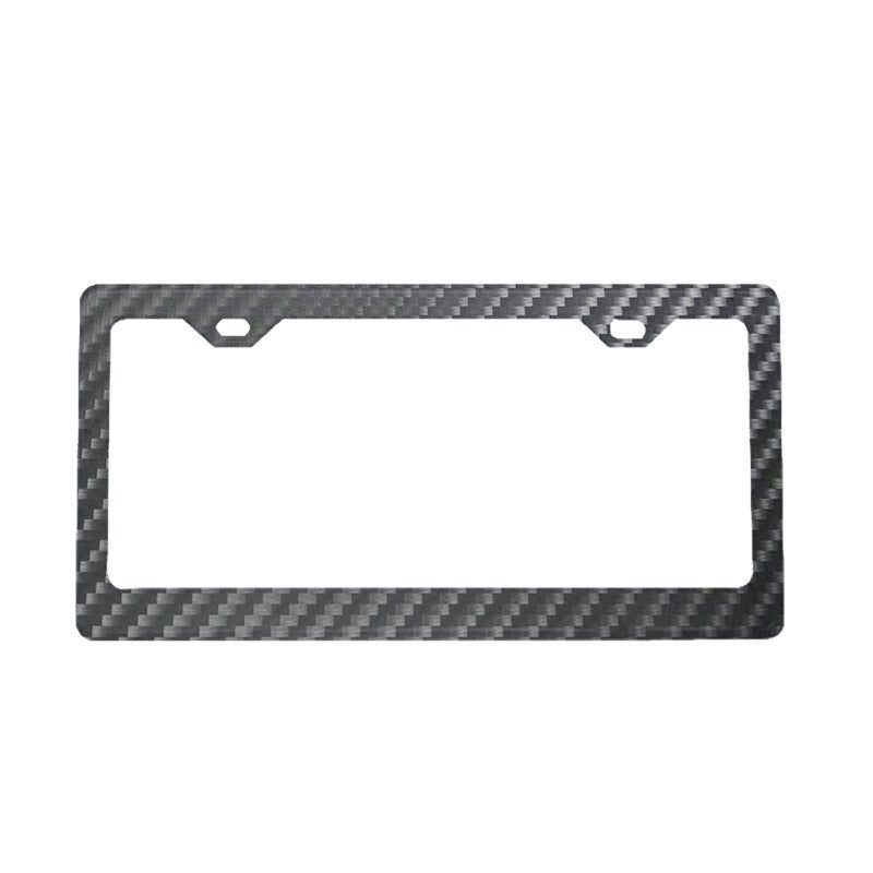 Real carbon fiber US standard license plate frame for Tesla model 3 2017-2023 - acetesla