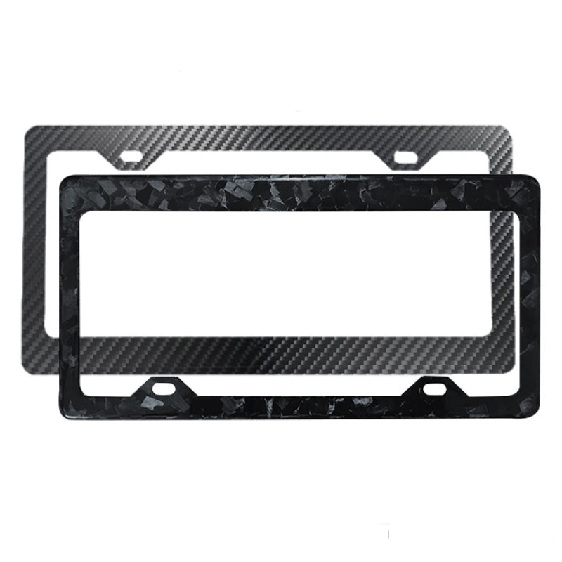 Real carbon fiber US standard license plate frame for Tesla model 3 2017-2023 - acetesla