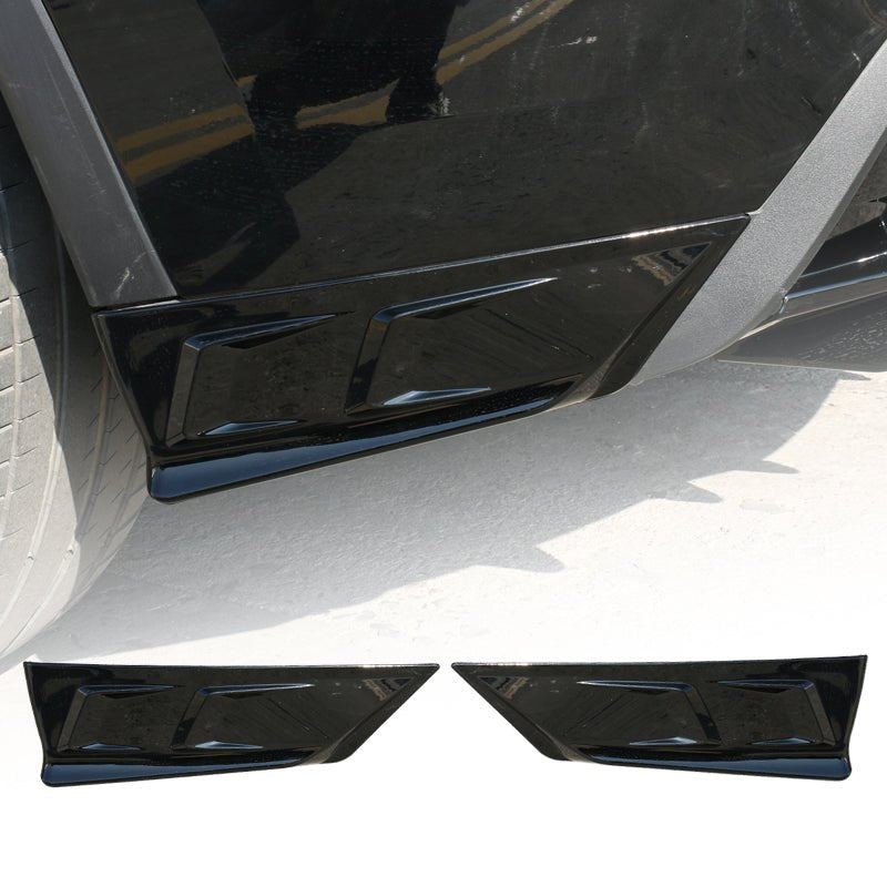 Rear Bumper Lip Spoiler Side Splitter for Tesla 2020 - 2024 Model Y - acetesla