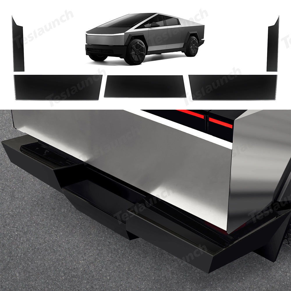 Rear Bumper Protectors for Cybertruck - acetesla