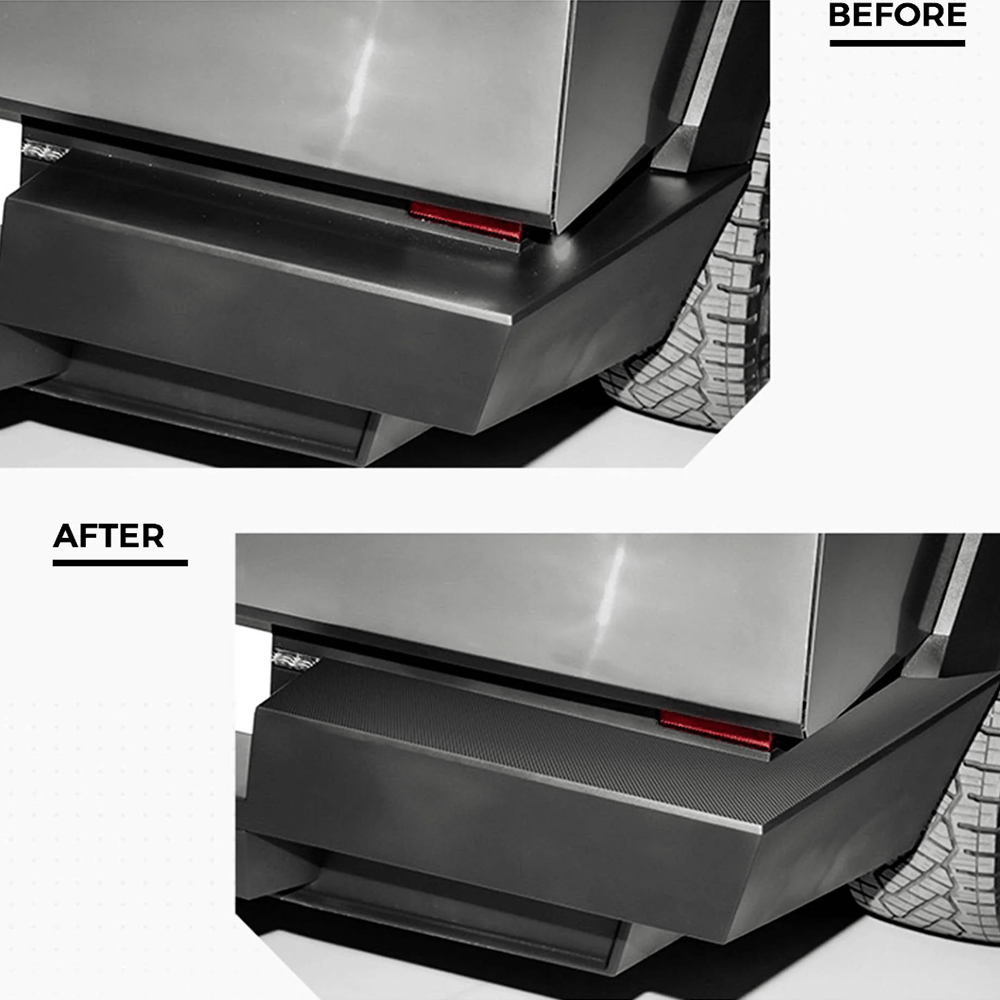 Rear Bumper & Tailgate Protectors for Cybertruck - acetesla
