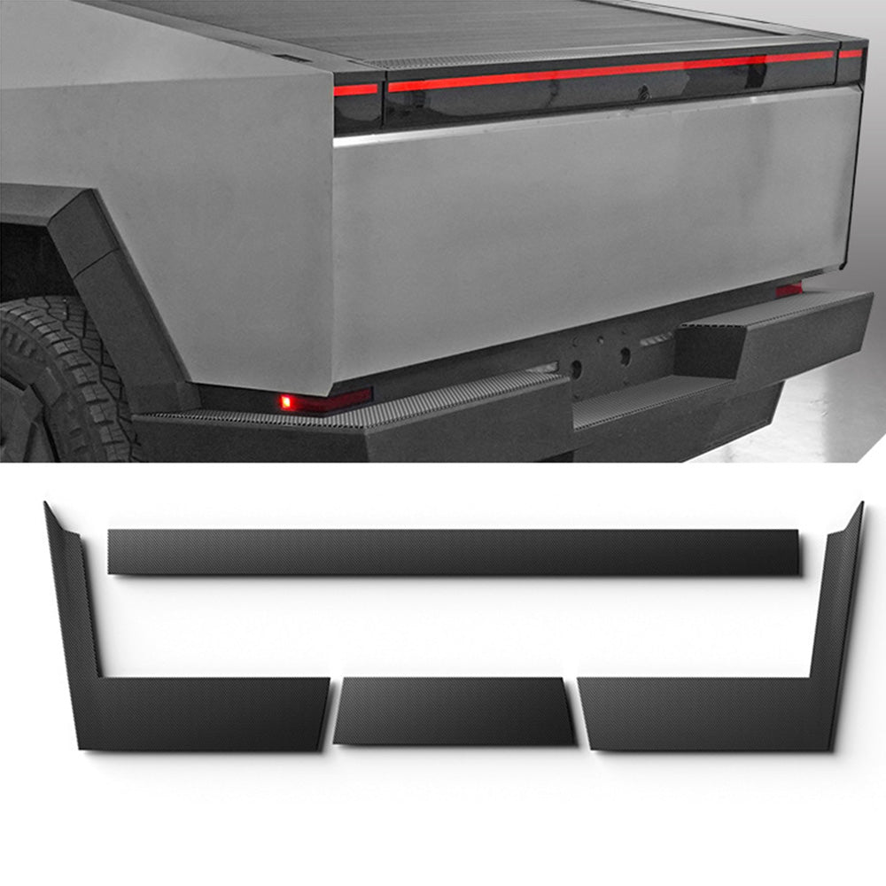 Rear Bumper & Tailgate Protectors for Cybertruck - acetesla