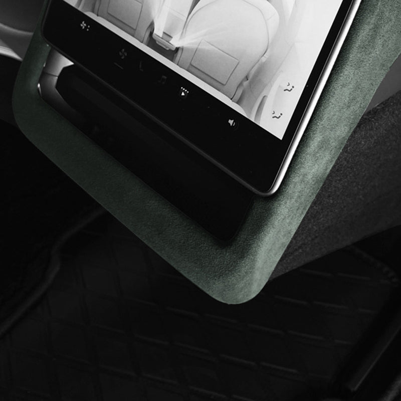 Model 3 Highland Rear display frame in tumbled leather