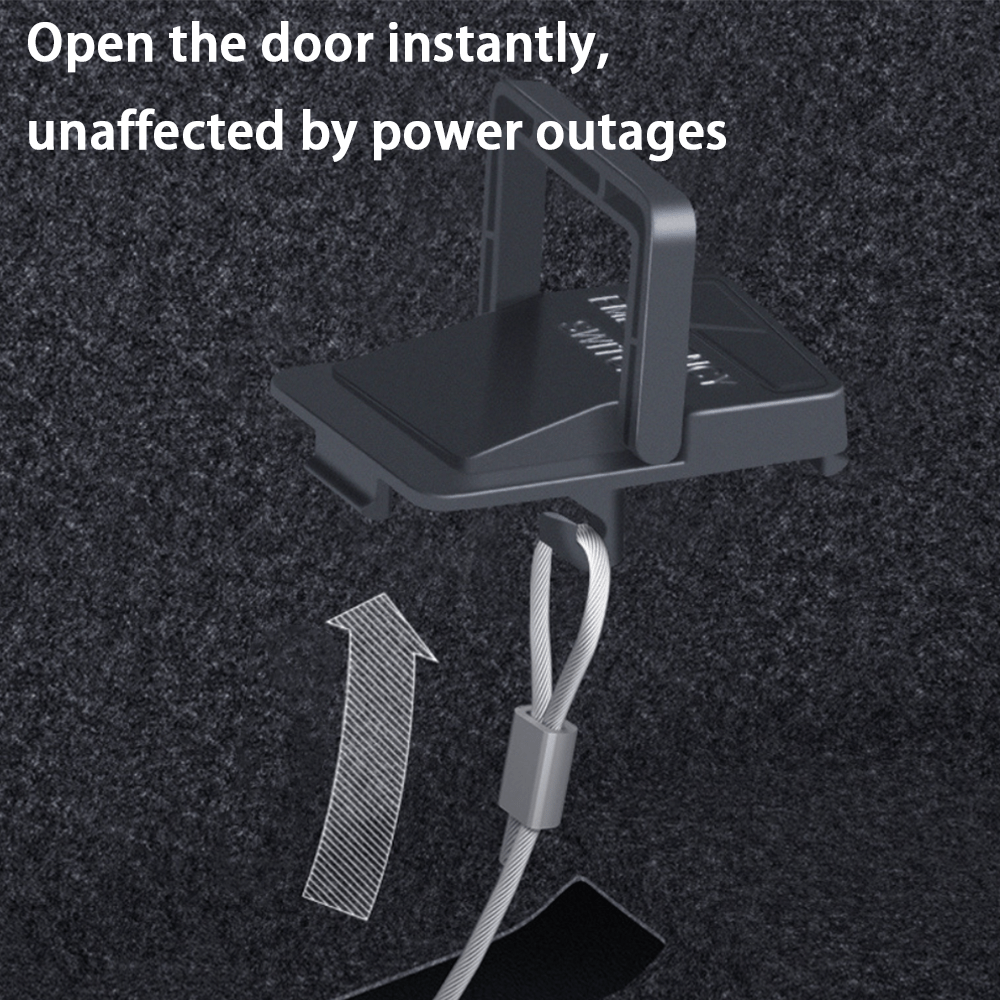 Rear Door Emergency Unlock Puller Switch (2PCS) for Tesla Model 3 Highland 2024+ - acetesla