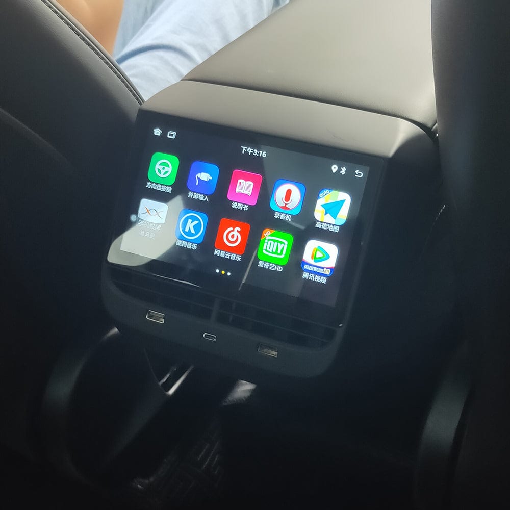 Rear Entertainment Display for Model 3/Y 2018-2023