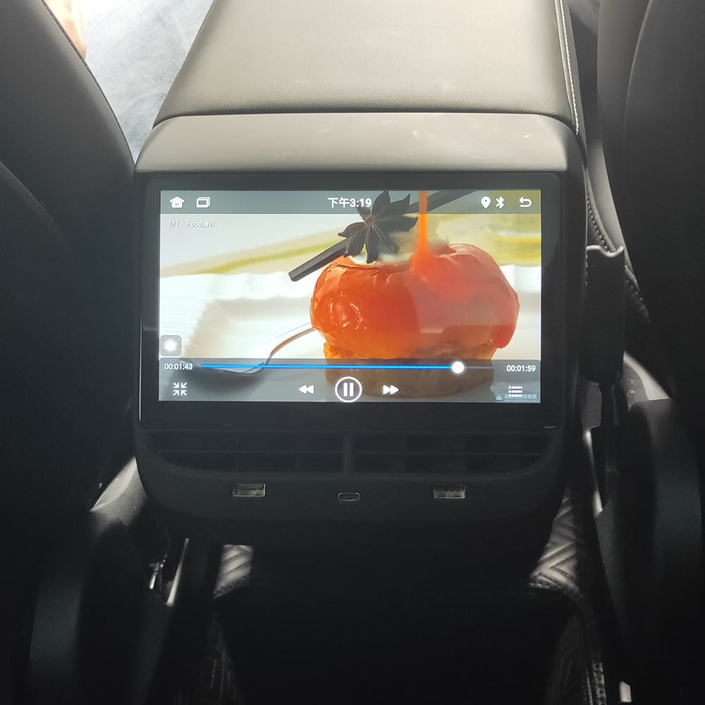 Rear Entertainment Display for Model 3/Y 2018-2023
