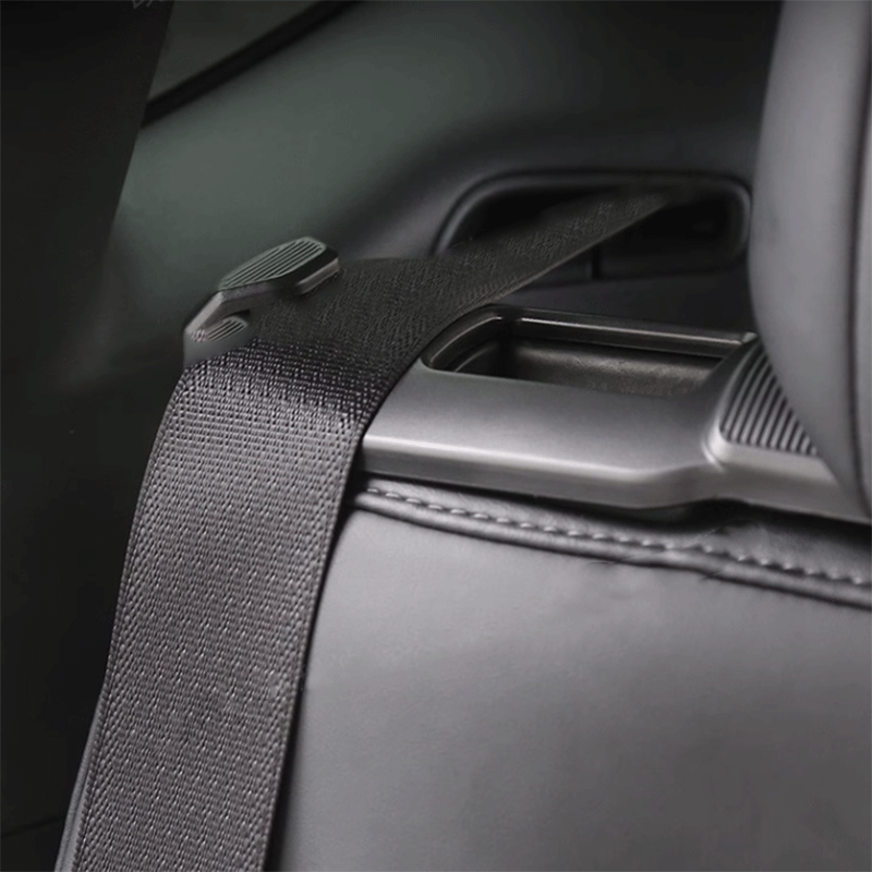 Rear Seat Belt Fixing Holder Limiter with Hook for Tesla Model Y Set of 2 - acetesla