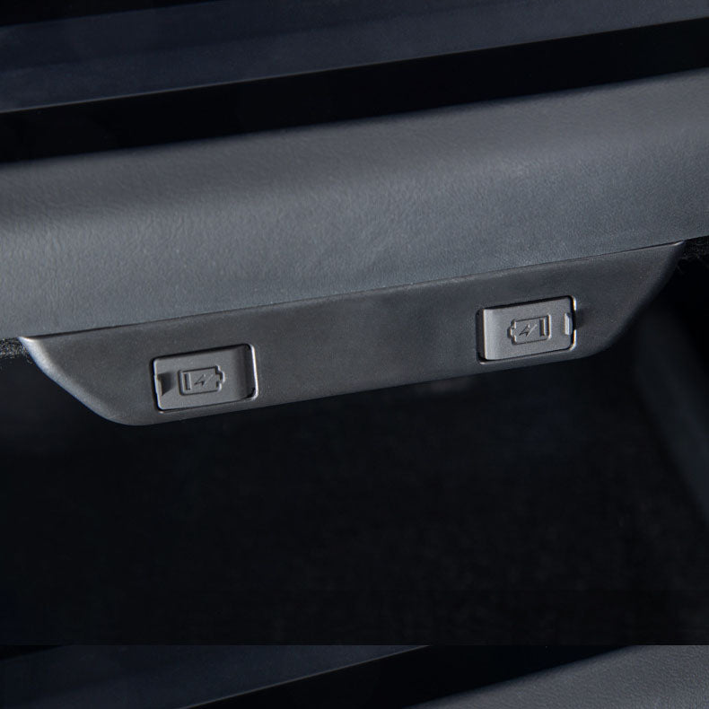 Rear Seat USB Port Protection Cover for 2024 Model 3 Highland - acetesla